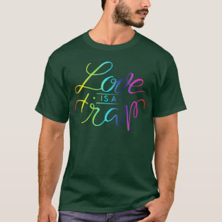 Camiseta o amor é uma armadilha amigos