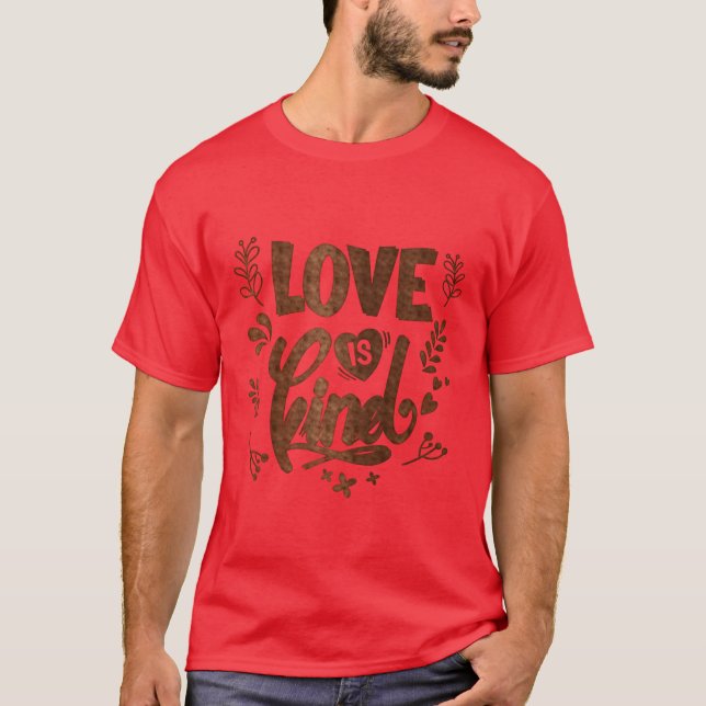 Camiseta o amor é uma garota gentil (Frente)