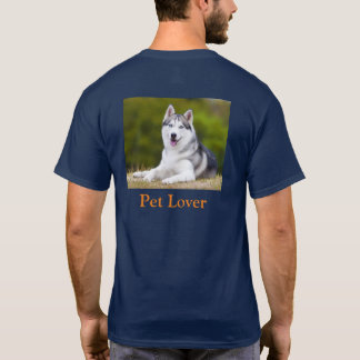 Camiseta "O amor é uma palavra de quatro pernas"