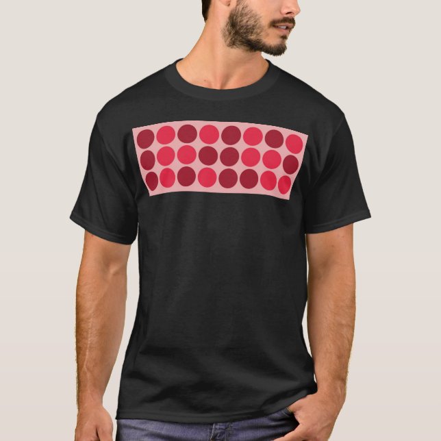 Camiseta O amor é vermelho cego (Frente)