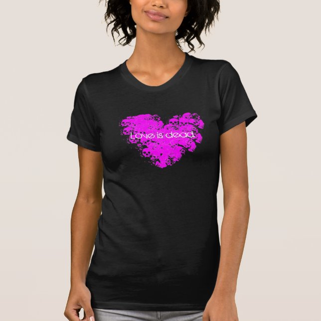 Camiseta o amor está inoperante (Frente)