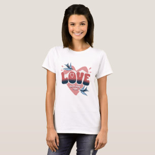 Camiseta O amor está no ar