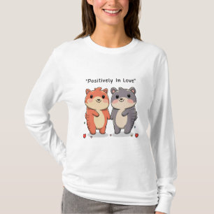 Camiseta O amor está no ar: Namorados T-Shirt
