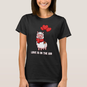 Camiseta O Amor Está No Ar Vlama Vicuna Guanaco Breeder Al