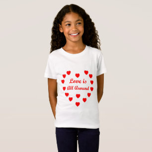 Camiseta O amor está por aí