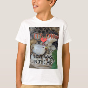 Camiseta O amor estava no ar