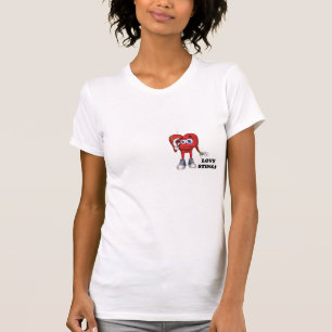 Camiseta o amor fede