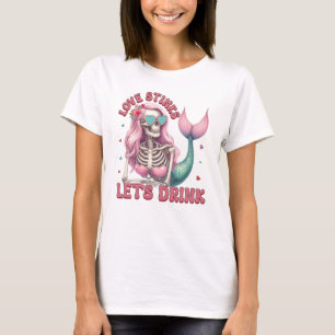 Camiseta O amor fede, vamos beber