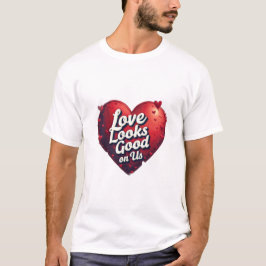 Camiseta O Amor Fica Bem em Nós