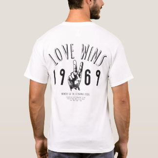 Camiseta O Amor Ganha A Estd. 1969, LGBTQ e gay