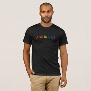 Camiseta O Amor LGBTQ É Amor
