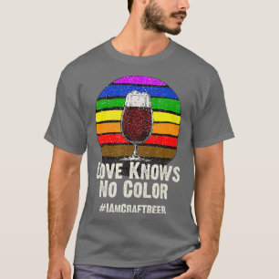 Camiseta O Amor Não Conhece Orgulho De Diversidade De Cerve