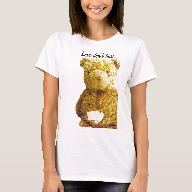 Camiseta O amor não dói. (Frente)