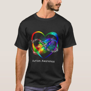 Camiseta O Amor Não Precisa De Palavras Autismo Fala Infini
