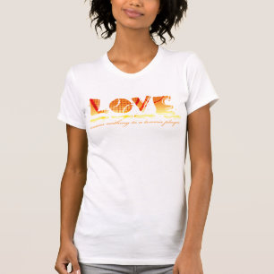 Camiseta O amor não significa nada a um jogador de ténis