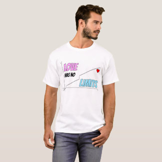 Camiseta O amor não tem nenhum limite