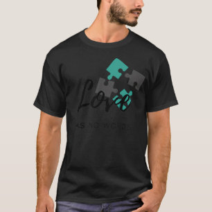 Camiseta O Amor Não Tem Palavras