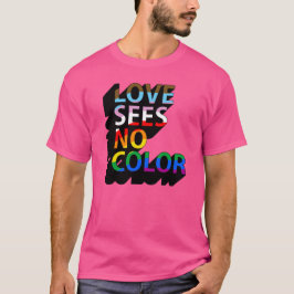 Camiseta O amor não vê cor