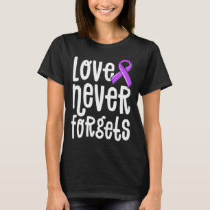 Camiseta O Amor Nunca Esquece Memórias Problema Heimerheime