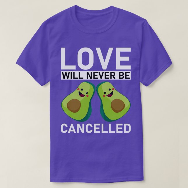 Camiseta O Amor Nunca Será Cancelado Valentinex27s Dia 3 (Frente do Design)