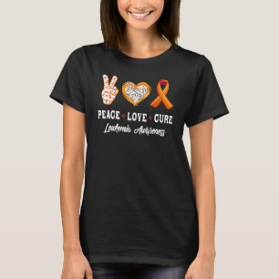 Camiseta O Amor pela Paz Cura, Leucemia, Figurino