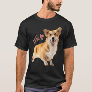 Camiseta O Amor pelo Corgi é Mãe Pai Cachorrinho Pet Mulher