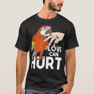 Camiseta O Amor Pode Machucar O Amante de os animais Do Sus