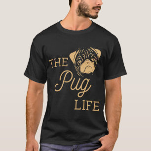 Camiseta O amor por Pug é um amor verdadeiro!