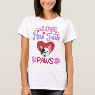 Camiseta O Amor Possui Quatro Dias de os namorados De Cacho