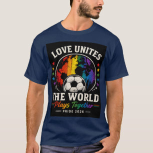 Camiseta O Amor Une o Mundo