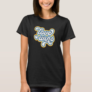 Camiseta O Amor Vence Orgulho Aroace Aro Ace Bandeira Orgul