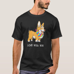 Camiseta O Amor Vencerá Pansexual Orgulho Lgbtq Fofo Orgulh