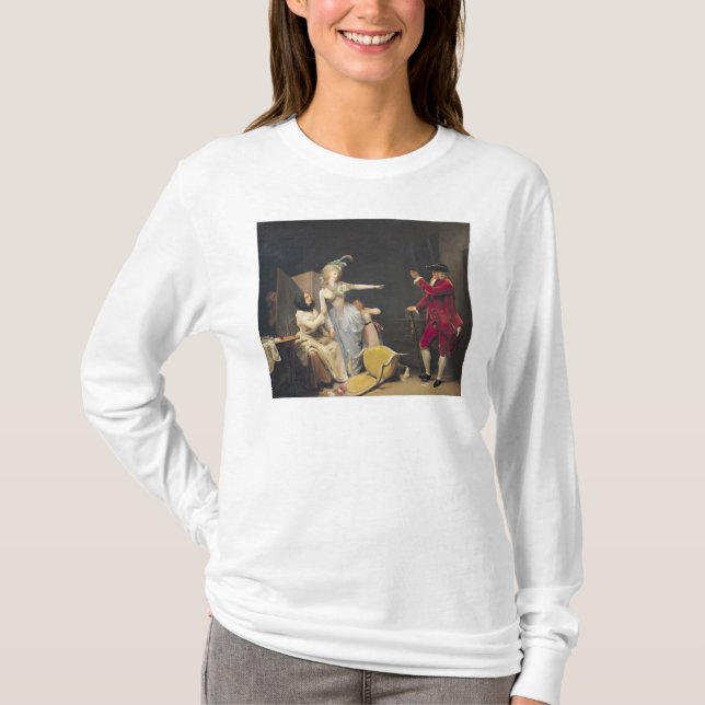 Camiseta O ancião ciumento, 1791 (Frente)