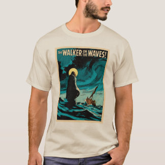 Camiseta O Andador sobre as Ondas 