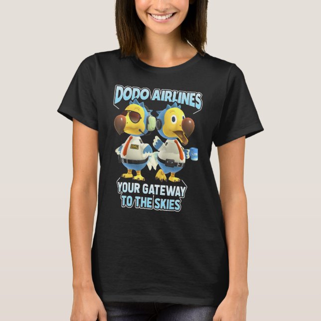Camiseta O Animal Atravessa O Dodo Aciona O Seu Gateway (Frente)