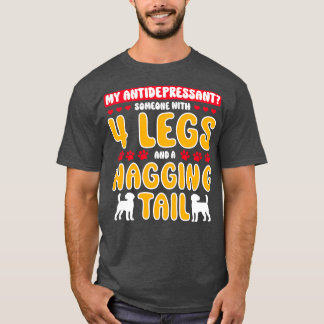 Camiseta O Animal Da Terapia, O Meu Antidepressivo, Alguém