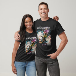 Camiseta O Aniversário de 250 Anos dos EUA
