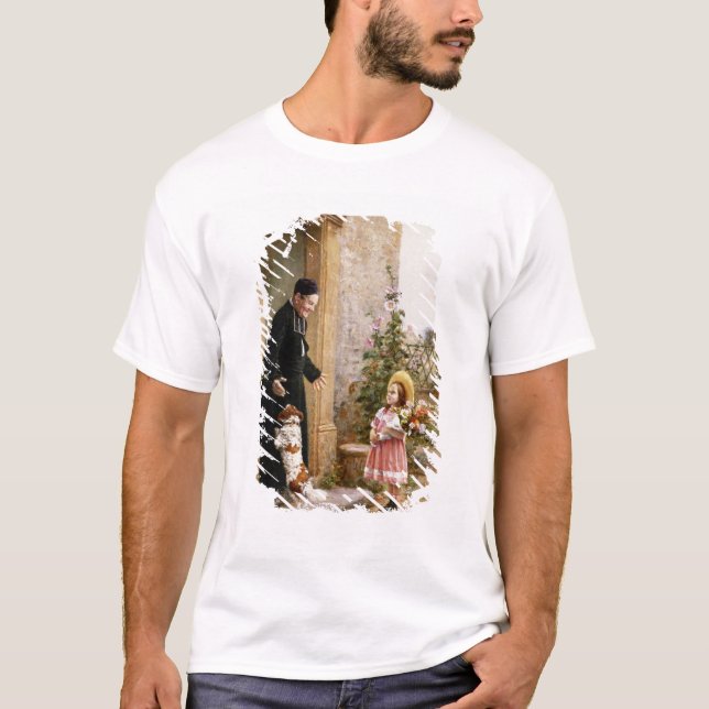 Camiseta O aniversário do padre (Frente)