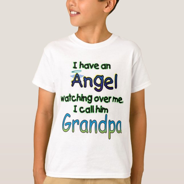 CAMISETA O ANJO CHAMOU VOVÔ (Frente)