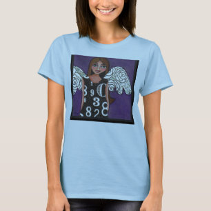 Camiseta O ANJO da LOTARIA - t-shirt afortunado dos número