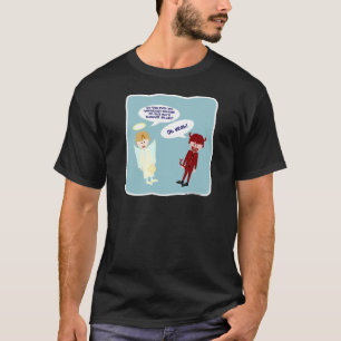 Camiseta O Anjo e o Diabo no meu Ombro