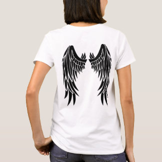 Camiseta O anjo voa o t-shirt