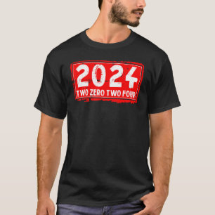 Camiseta O Ano de Nascimento 2024 para Homens e Mulheres In