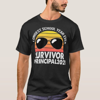 Camiseta O Ano Escolar Mais Longo De Todos Os Principais Em