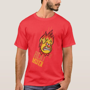 Camiseta O ANO SEM A Fumagem de Miser de Calor SANTA CLAUS