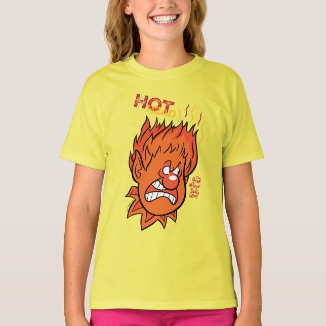 Camiseta O ANO SEM SANTA CLAUS™ | Cabeça Quente (Frente)