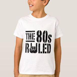 Camiseta O anos 80 ordenado