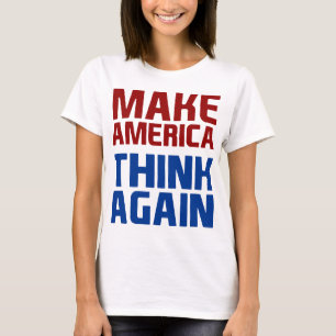 Camiseta O anti trunfo faz América pensar outra vez