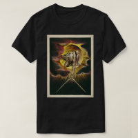 "O antigo o Tshirt William Blake dos homens dos