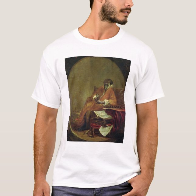 Camiseta O Antiquarian do macaco, 1740 (Frente)